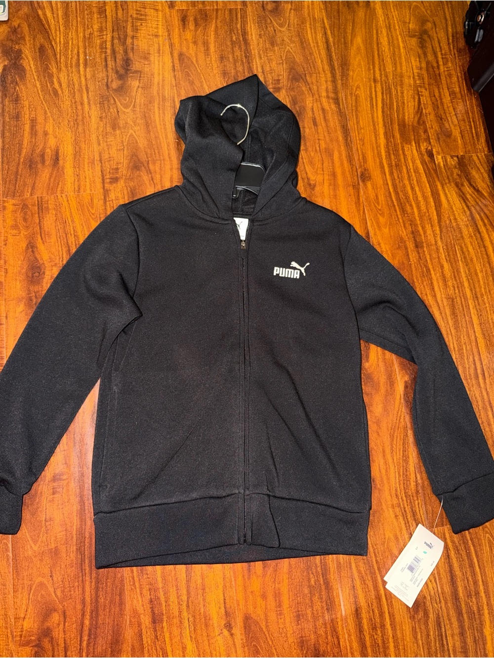 New Kids Puma Brand Full Zip Hoodie Small (8)